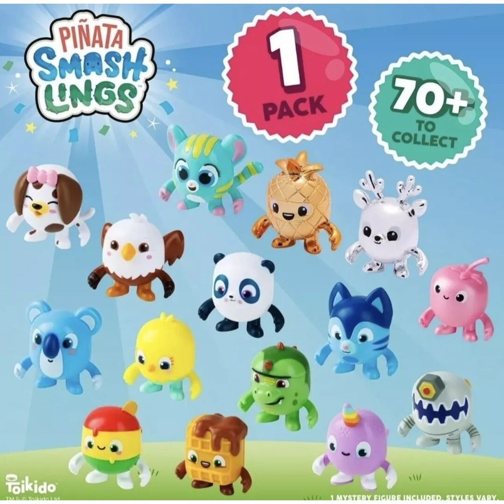 Pinata Smashlings Rainbow Pods ROBLOX Series 1 SET Of 3 Unused Codes NEW - Picture 4 of 8